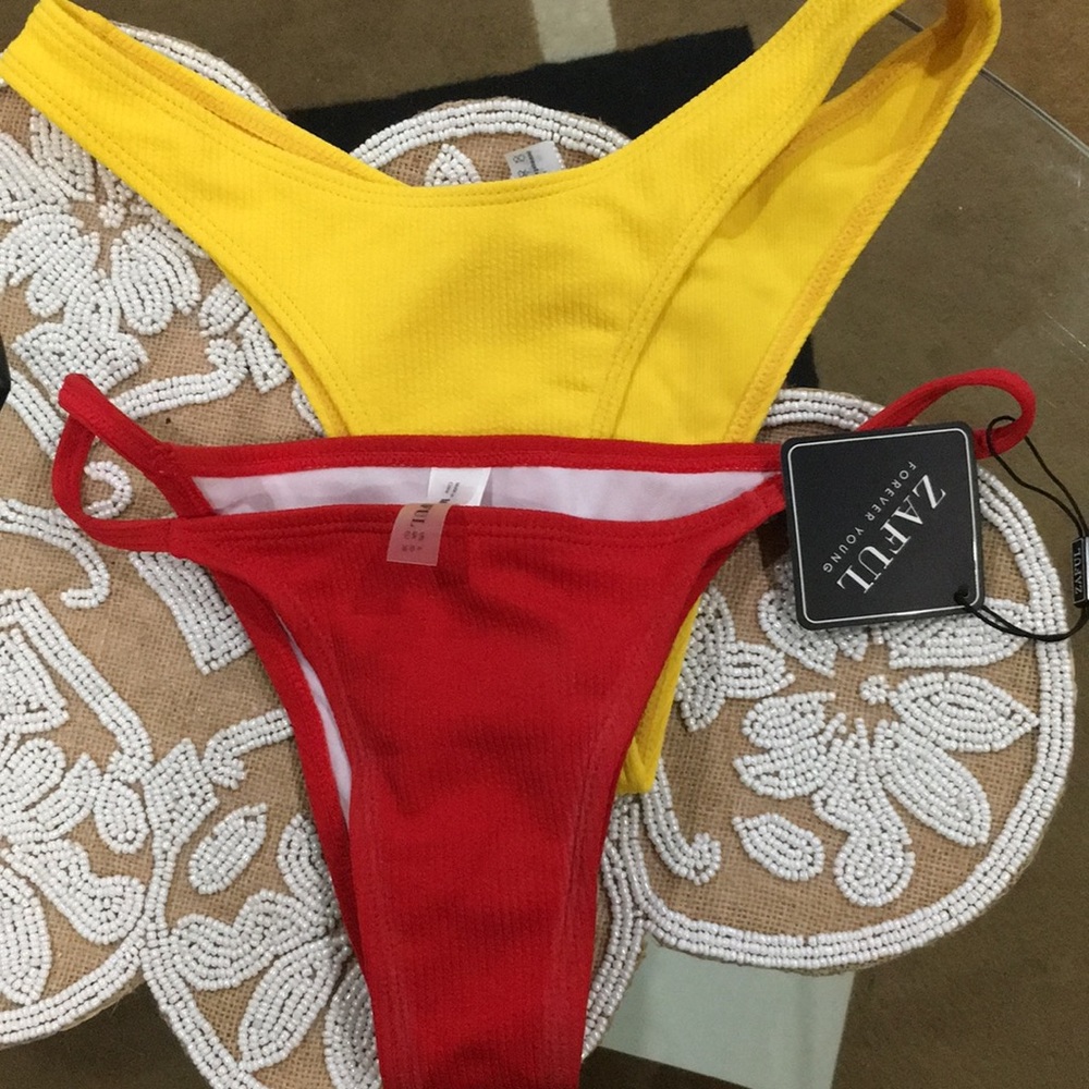 Two swim bottoms